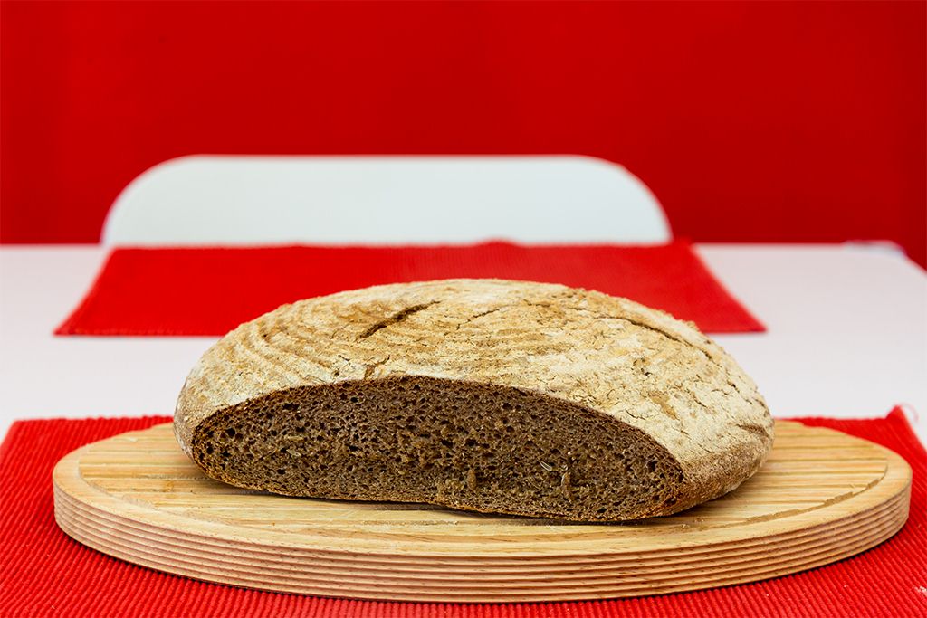 Vollkornweizenbrot