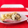 Geselchtes mit Sauerkraut und Knödel