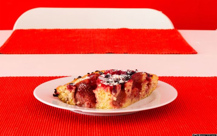 Erdbeeren-Früchte Kuchen