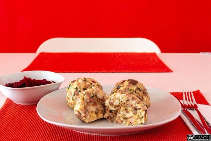 Tirolerknödel im Dampfgarer Tirolerknödel im Dampfgarer
