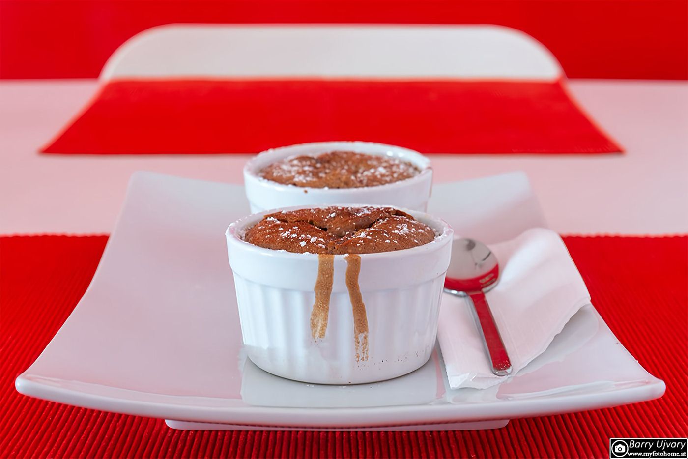 Schokokuchen mit flüssigem Kern
