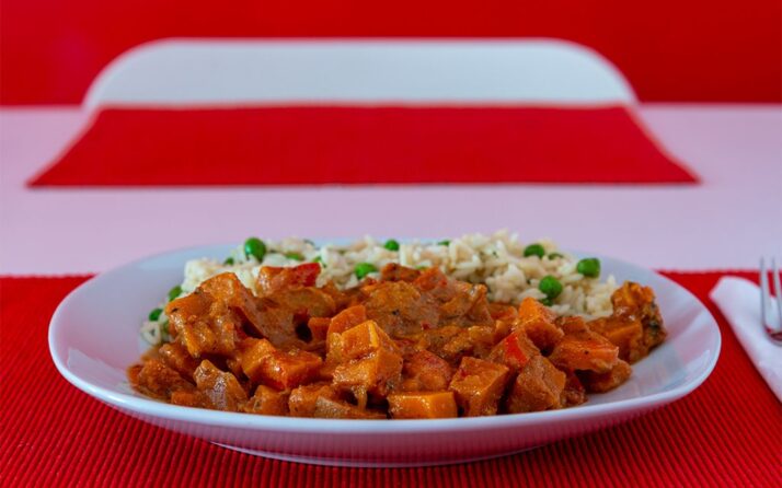 Kürbis-Süßkartoffel-Curry