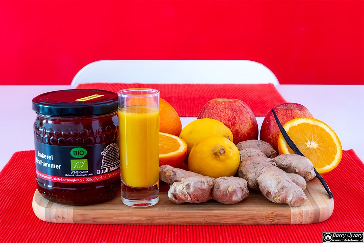 Ingwer-Obst Shot