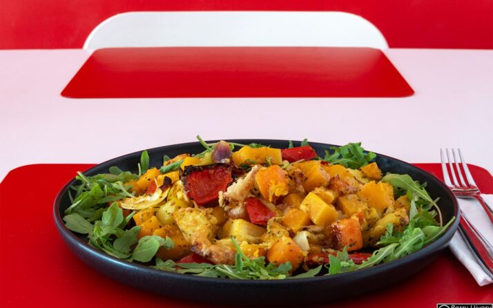 Kürbis-Ananasauflauf